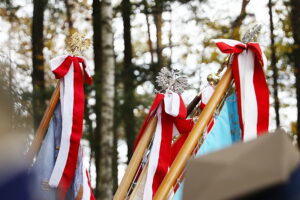 27.10.2024. Chotów. Obchody 80. rocznicy bitwy pod Chotowem / Fot. Wiktor Taszłow - Radio Kielce