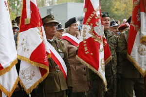 27.10.2024. Chotów. Obchody 80. rocznicy bitwy pod Chotowem / Fot. Wiktor Taszłow - Radio Kielce