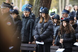 27.10.2024. Chotów. Obchody 80. rocznicy bitwy pod Chotowem / Fot. Wiktor Taszłow - Radio Kielce