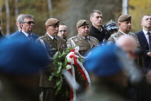 27.10.2024. Chotów. Obchody 80. rocznicy bitwy pod Chotowem / Fot. Wiktor Taszłow - Radio Kielce