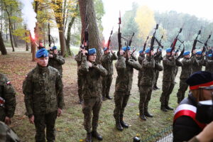 27.10.2024. Chotów. Obchody 80. rocznicy bitwy pod Chotowem / Fot. Wiktor Taszłow - Radio Kielce