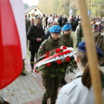 27.10.2024. Chotów. Obchody 80. rocznicy bitwy pod Chotowem / Fot. Wiktor Taszłow - Radio Kielce