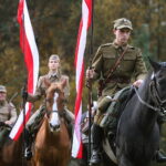 27.10.2024. Chotów. Rekonstrukcja bitwy pod Chotowem / Fot. Wiktor Taszłow - Radio Kielce