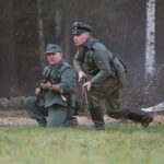 27.10.2024. Chotów. Rekonstrukcja bitwy pod Chotowem / Fot. Wiktor Taszłow - Radio Kielce