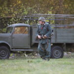 27.10.2024. Chotów. Rekonstrukcja bitwy pod Chotowem / Fot. Wiktor Taszłow - Radio Kielce