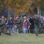 27.10.2024. Chotów. Rekonstrukcja bitwy pod Chotowem / Fot. Wiktor Taszłow - Radio Kielce