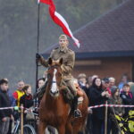 27.10.2024. Chotów. Rekonstrukcja bitwy pod Chotowem / Fot. Wiktor Taszłow - Radio Kielce