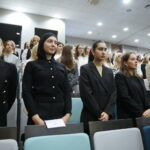04.10.2024. Kielce. Studenci Wydziału Lekarskiego Collegium Medicum Uniwersytetu Jana Kochanowskiego w Kielcach zainaugurowali nowy rok akademicki / Fot. Wiktor Taszłow – Radio Kielce