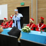 04.10.2024. Kielce. Studenci Wydziału Lekarskiego Collegium Medicum Uniwersytetu Jana Kochanowskiego w Kielcach zainaugurowali nowy rok akademicki / Fot. Wiktor Taszłow – Radio Kielce