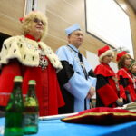 04.10.2024. Kielce. Studenci Wydziału Lekarskiego Collegium Medicum Uniwersytetu Jana Kochanowskiego w Kielcach zainaugurowali nowy rok akademicki / Fot. Wiktor Taszłow – Radio Kielce