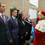 04.10.2024. Kielce. Studenci Wydziału Lekarskiego Collegium Medicum Uniwersytetu Jana Kochanowskiego w Kielcach zainaugurowali nowy rok akademicki / Fot. Wiktor Taszłow – Radio Kielce