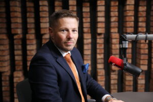 08.10.2024. Radio Kielce. Rozmowa Dnia. Na zdjęciu: Marcin Chłodnicki - radny / Fot. Wiktor Taszłow - Radio Kielce