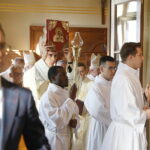 10.10.2024 Kielce. Msza Święta. Inauguracja roku akademickiego w Wyższym Seminarium Duchownym / Fot. Wiktor Taszłow - Radio Kielce