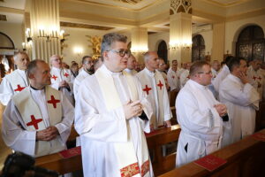 10.10.2024 Kielce. Msza Święta. Inauguracja roku akademickiego w Wyższym Seminarium Duchownym / Fot. Wiktor Taszłow - Radio Kielce