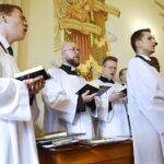 10.10.2024 Kielce. Msza Święta. Inauguracja roku akademickiego w Wyższym Seminarium Duchownym / Fot. Wiktor Taszłow - Radio Kielce