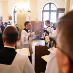 10.10.2024 Kielce. Msza Święta. Inauguracja roku akademickiego w Wyższym Seminarium Duchownym / Fot. Wiktor Taszłow - Radio Kielce