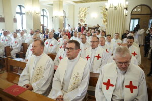 10.10.2024 Kielce. Msza Święta. Inauguracja roku akademickiego w Wyższym Seminarium Duchownym / Fot. Wiktor Taszłow - Radio Kielce