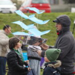 13.10.2024. Kielce. Zawody latawców płaskich i skrzynkowych / Fot. Wiktor Taszłow - Radio Kielce