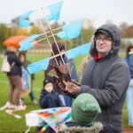 13.10.2024. Kielce. Zawody latawców płaskich i skrzynkowych / Fot. Wiktor Taszłow - Radio Kielce