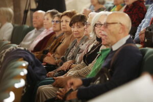 15.10.2024. Kielce. Inauguracja roku akademickiego Uniwersytetu Trzeciego Wieku „Ponad Czasem” / Fot. Wiktor Taszłow - Radio Kielce