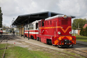 15.10.2024. Świętokrzyska Kolejka Wąskotorowa Ciuchcia Ponidzie. / Fot. Wiktor Taszłow - Radio Kielce