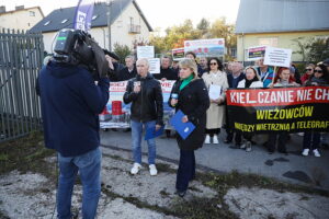 16.10.2024. Osiedle pod Telegrafem. Program „Interwencja” Radia Kielce i TVP3 Kielce / Fot. Wiktor Taszłow - Radio Kielce