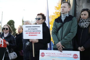 16.10.2024. Osiedle pod Telegrafem. Program „Interwencja” Radia Kielce i TVP3 Kielce / Fot. Wiktor Taszłow - Radio Kielce