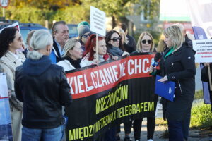 16.10.2024. Osiedle pod Telegrafem. Program „Interwencja” Radia Kielce i TVP3 Kielce / Fot. Wiktor Taszłow - Radio Kielce