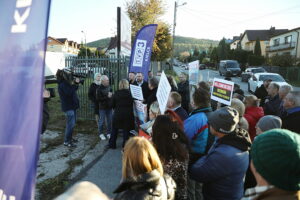 16.10.2024. Osiedle pod Telegrafem. Program „Interwencja” Radia Kielce i TVP3 Kielce / Fot. Wiktor Taszłow - Radio Kielce