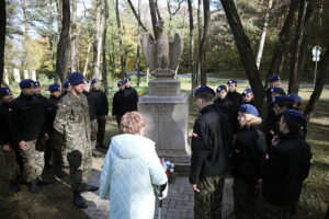 21.10.2024. Kielce. Obchody 102 rocznicy wejścia 2. Pułku Artylerii Lekkiej Legionów do miasta / Fot. Wiktor Taszłow - Radio Kielce