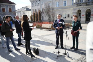 21.10.2024. Miasto Kielce nawiązało współpracę z Ministerstwem Cyfryzacji, podpisując list intencyjny w sprawie udostępniania otwartych danych / Fot. Wiktor Taszłow – Radio Kielce