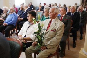 22.10.2024. Kielce. Uroczystość wręczenia Medali za Długoletnie Pożycie Małżeńskie / Fot. Wiktor Taszłow - Radio Kielce