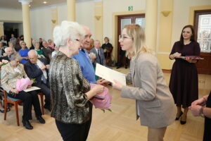 22.10.2024. Kielce. Uroczystość wręczenia Medali za Długoletnie Pożycie Małżeńskie / Fot. Wiktor Taszłow - Radio Kielce