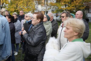 23.10.2024. Kielce. Osiedle Pod Dalnią. Program „Interwencja” / Fot. Wiktor Taszłow - Radio Kielce