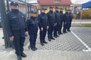 30.10.2024. Bogoria. Otwarcie posterunku policji / Fot. Grażyna Szlęzak - Radio Kielce