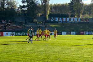 16.10.2024. Mecz 4. rundy Chemar Okręgowego Pucharu Polski Korona II Kielce - Orlęta Kielce / Fot. Adrian Karwat - Radio Kielce