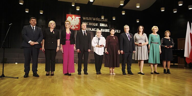 16.10.2024. Kielce. Zespół Państwowych Szkół Muzycznych. Wojewódzkie Obchody Dnia Edukacji Narodowej / Fot. Jarosław Kubalski - Radio Kielce