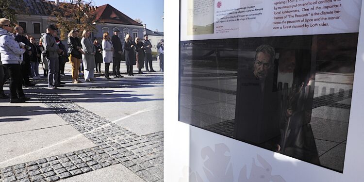 16.10.2024. Kielce. Wystawa „Chłopi w Archiwach” / Fot. Jarosław Kubalski - Radio Kielce