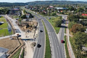 01.10.2024. Kielce. Skrzyżowanie ulicy Krakowskiej i Fabrycznej / Fot. Jarosław Kubalski - Radio Kielce