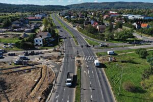 01.10.2024. Kielce. Skrzyżowanie ulicy Krakowskiej i Fabrycznej / Fot. Jarosław Kubalski - Radio Kielce