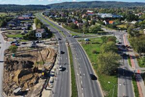 01.10.2024. Kielce. Skrzyżowanie ulicy Krakowskiej i Fabrycznej / Fot. Jarosław Kubalski - Radio Kielce