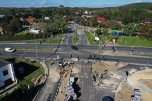 01.10.2024. Kielce. Skrzyżowanie ulicy Krakowskiej i Fabrycznej / Fot. Jarosław Kubalski - Radio Kielce