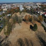 25.10.2024. Kielce. Ul. Langiewicza. Teren po dawnym szpitaliku dziecięcym / Fot. Jarosław Kubalski - Radio Kielce