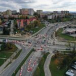 31.10.2024. Kielce. Skrzyżowanie ulicy Warszawskiej i Orkana / Fot. Jarosław Kubalski - Radio Kielce