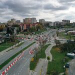 31.10.2024. Kielce. Skrzyżowanie ulicy Warszawskiej i Orkana / Fot. Jarosław Kubalski - Radio Kielce