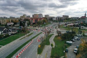 31.10.2024. Kielce. Skrzyżowanie ulicy Warszawskiej i Orkana / Fot. Jarosław Kubalski - Radio Kielce