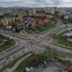 31.10.2024. Kielce. Skrzyżowanie ulicy Warszawskiej i Orkana / Fot. Jarosław Kubalski - Radio Kielce