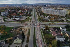 31.10.2024. Kielce. Skrzyżowanie ulicy Warszawskiej i Orkana / Fot. Jarosław Kubalski - Radio Kielce