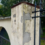 07.10.2024. Kielce. Mur okalający kielecki park miejski im. Stanisława Staszica / Fot. Wiktor Taszłow – Radio Kielce