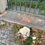 07.10.2024. Kielce. Mur okalający kielecki park miejski im. Stanisława Staszica / Fot. Wiktor Taszłow – Radio Kielce